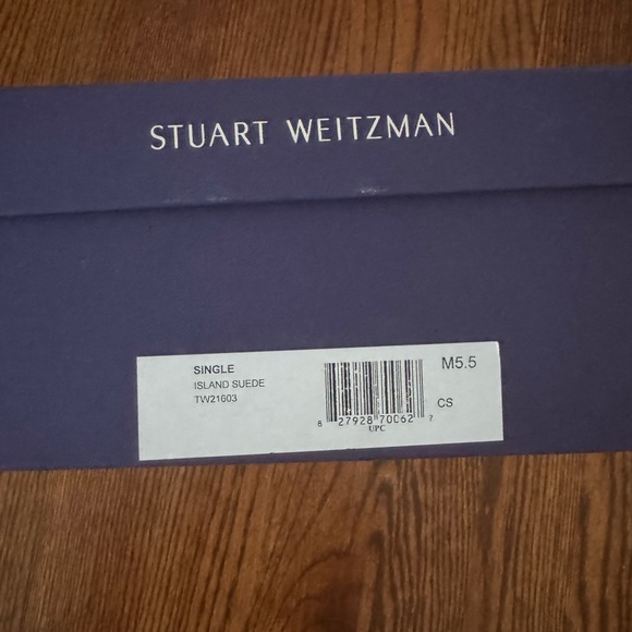 Stuart Weitzman wedge sandals - size 5.5 - Picture 8 of 9